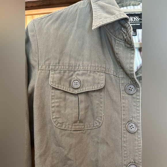 B.Moss Olive Green Jacket small - Picture 3 of 6